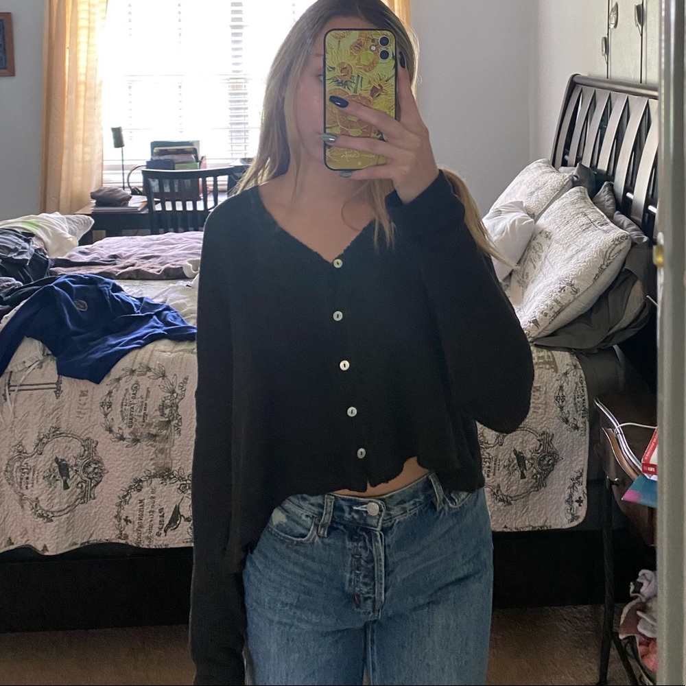 urban outfitters oversized black sweater